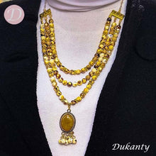 Load image into Gallery viewer, Soft Amber Necklace - Tourmaline Agate
