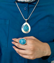 Load image into Gallery viewer, The Wonderful Turquoise Set - Gold And Silver Plated
