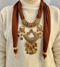Load image into Gallery viewer, Eileen Necklace Scarf - Cotton

