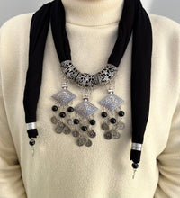 Load image into Gallery viewer, Neva Necklace Scarf - Cotton
