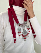 Load image into Gallery viewer, Selena Necklace Scarf - Cotton
