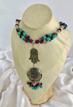 Load image into Gallery viewer, Hasnaa Necklace - Mixed Stones
