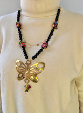 Load image into Gallery viewer, Bella Butterfly Set - Onyx And Agate Stones
