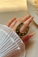 Load image into Gallery viewer, Horseshoe Ring - Stainless Steel
