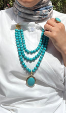Load image into Gallery viewer, Tala Turquoise Necklace Set

