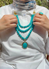 Load image into Gallery viewer, Tala Turquoise Necklace Set
