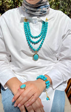 Load image into Gallery viewer, Tala Turquoise Necklace Set
