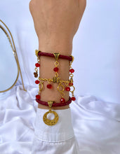 Load image into Gallery viewer, Red Bracelet – Leather Set
