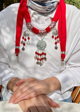 Load image into Gallery viewer, Ghalia Necklace Scarf - Cotton
