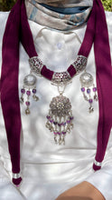 Load image into Gallery viewer, Retaj Necklace Scarf - Cotton

