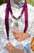 Load image into Gallery viewer, Retaj Necklace Scarf - Cotton
