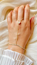 Load image into Gallery viewer, Small Butterfly Hand Chain - Stainless Steel

