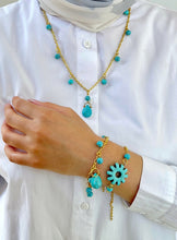 Load image into Gallery viewer, Jacy Elegant Set – Turquoise Stones
