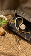 Load image into Gallery viewer, Pearl Bracelet and Rosary - Pure Copper
