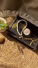 Load image into Gallery viewer, Pearl Bracelet and Rosary - Pure Copper
