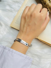 Load image into Gallery viewer, "Mohamed" Customized Bracelet - Silver Plated
