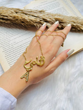 Load image into Gallery viewer, Amany Customized Necklace  - Gold Plated
