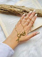 Load image into Gallery viewer, Amany Customized Necklace  - Gold Plated
