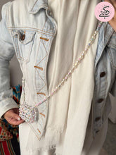 Load image into Gallery viewer, Raghad Airpods Bag - Crystal Stones
