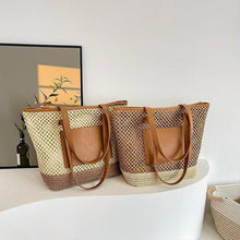 Load image into Gallery viewer, Manar Beach Bag - Wicker
