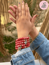 Load image into Gallery viewer, Red Bracelet Set
