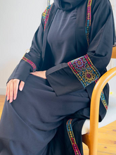 Load image into Gallery viewer, Dalida Cardigan with Khaleji Style - Crepe
