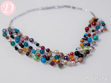 Load image into Gallery viewer, Fiorella Necklace - Agate With Pearl And Turquoise
