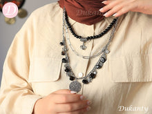 Load image into Gallery viewer, Soad Necklace - Agate Stones
