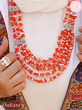 Load image into Gallery viewer, Marwa Necklace - Orange Agate
