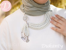 Load image into Gallery viewer, Barbra Necklace - Pearl Stone
