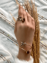 Load image into Gallery viewer, Starfish And Agate Stone Set - Pure Copper
