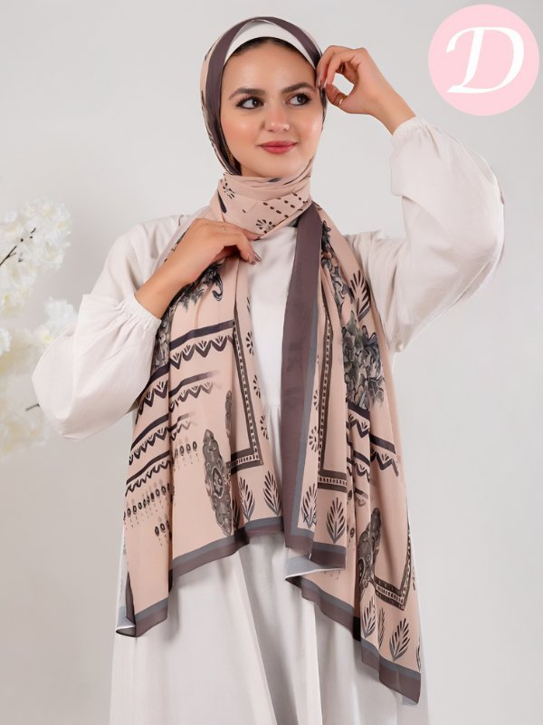 Adeline Scarf - Crepe Chiffon