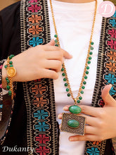 Load image into Gallery viewer, Maryam Necklace -  Pure Copper With Agate
