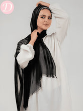 Load image into Gallery viewer, Ava Scarf - Gauze Satin Kuwaiti
