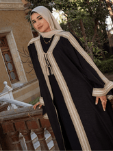 Load image into Gallery viewer, Miryam Elegant Cardigan - Moroccan Linen
