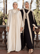Load image into Gallery viewer, Miryam Elegant Cardigan - Moroccan Linen
