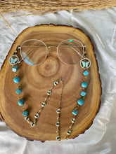 Load image into Gallery viewer, Turquoise Glasses Chain - Turquoise
