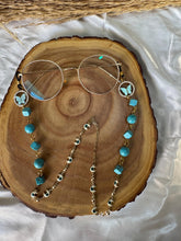 Load image into Gallery viewer, Turquoise Glasses Chain - Turquoise
