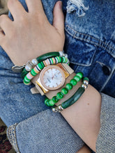 Load image into Gallery viewer, Nouran Watch Set - Green Acrylic
