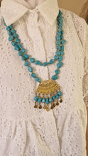 Load image into Gallery viewer, Turquoise Brook Necklace
