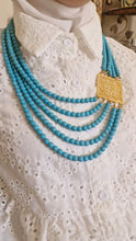 Load image into Gallery viewer, Turquoise Stones - Necklace
