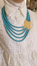 Load image into Gallery viewer, Turquoise Stones - Necklace
