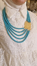Load image into Gallery viewer, Turquoise Stones - Necklace
