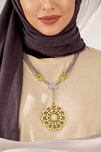 Load image into Gallery viewer, Asmar Necklace - Silver &amp; Gold Plated
