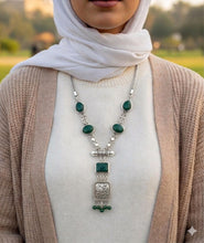 Load image into Gallery viewer, Forest Charm Necklace - Silver Plated
