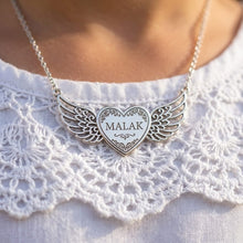 Load image into Gallery viewer, "Malak" Customized Necklace - Silver Plated
