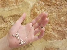 Load image into Gallery viewer, Jory Customized Necklace - Silver Plated
