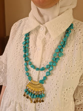 Load image into Gallery viewer, Turquoise Brook Necklace
