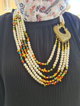 Load image into Gallery viewer, Noura Necklace - Pearl Stones
