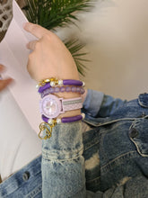 Load image into Gallery viewer, Carmen Watch Set - Purple Acrylic
